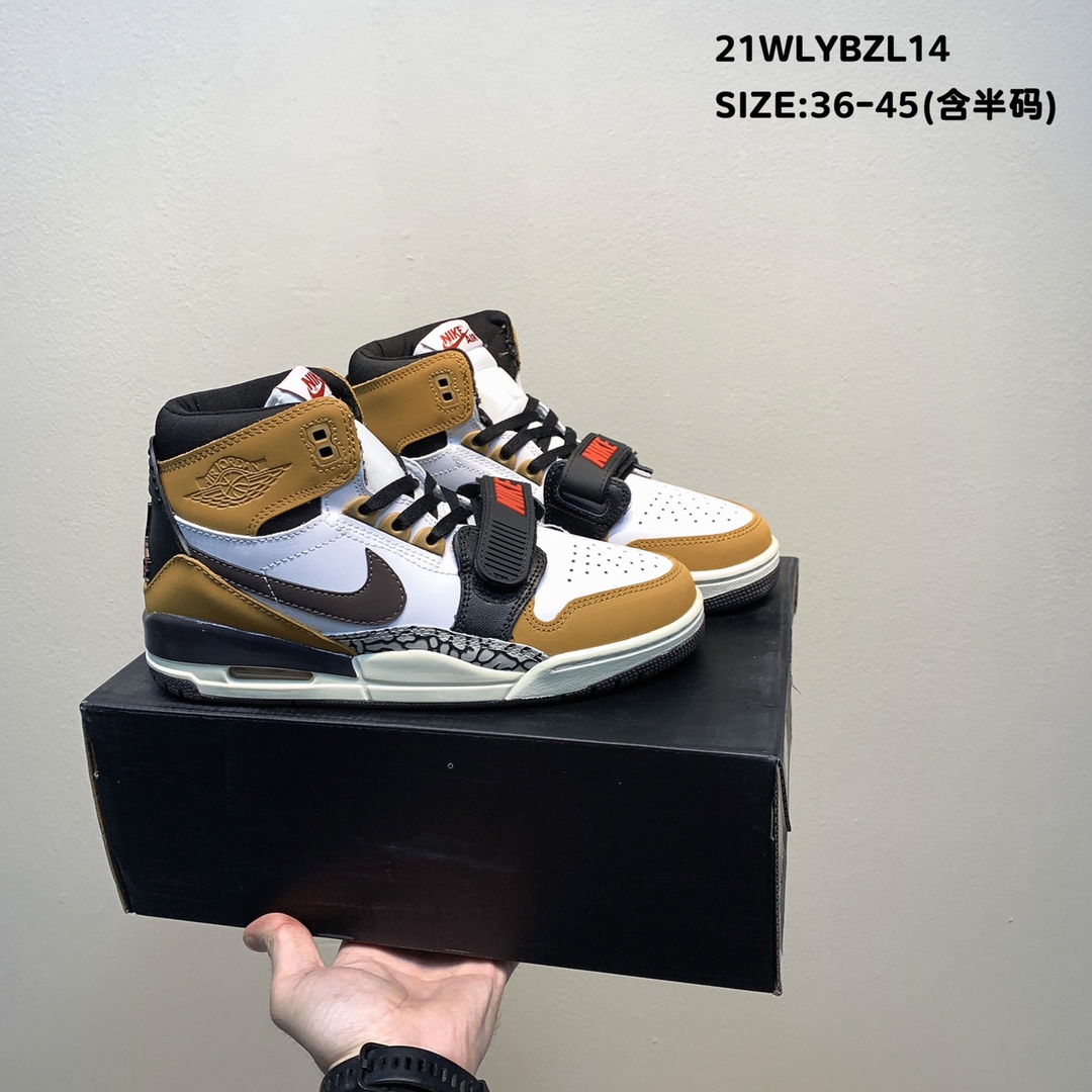 Air Jordan Legacy 312 White Yellow Black Shoes - Click Image to Close